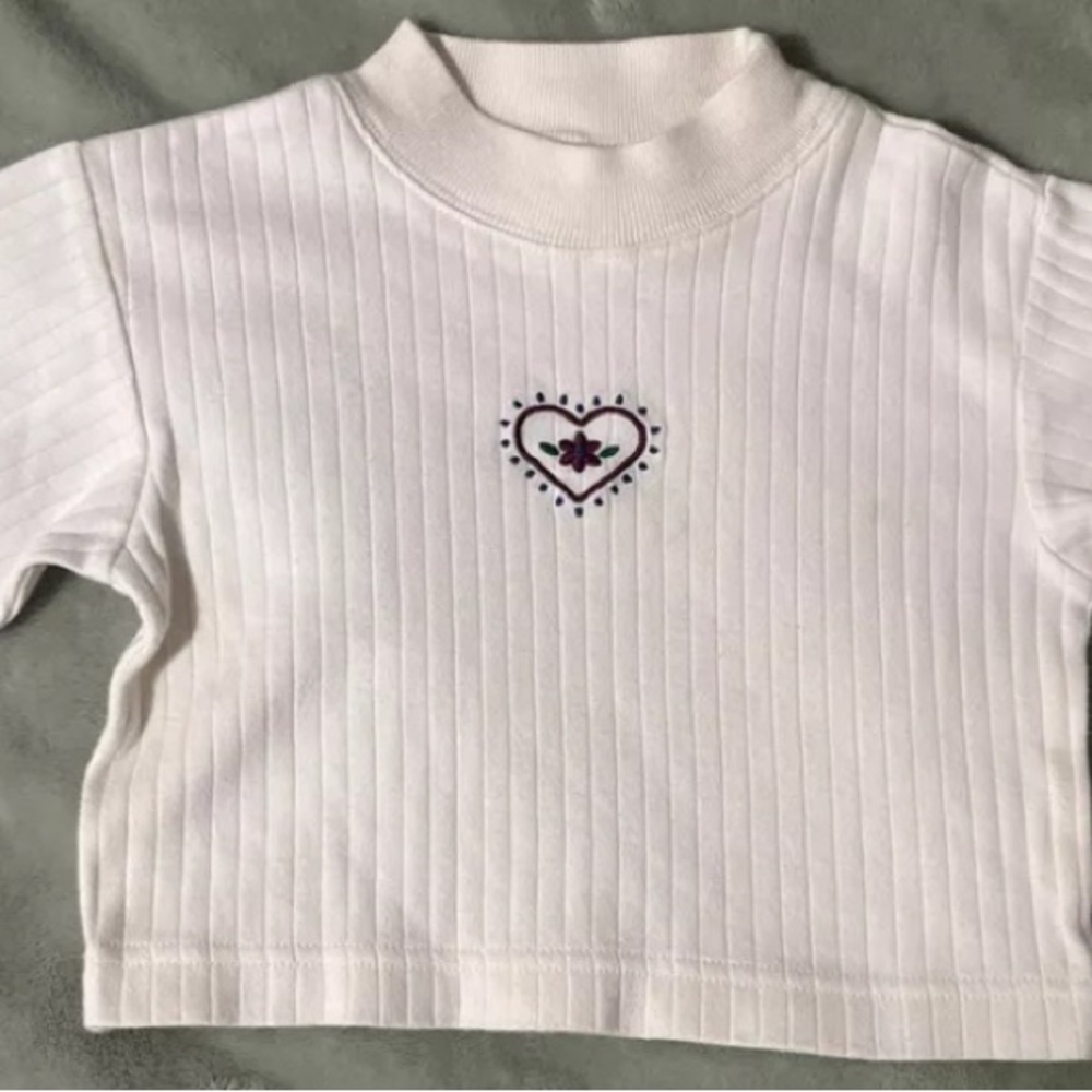 Vintage Jet Set Baby Cool Kids Clothes Color Girls 18 Month Shirt Paper Tag
